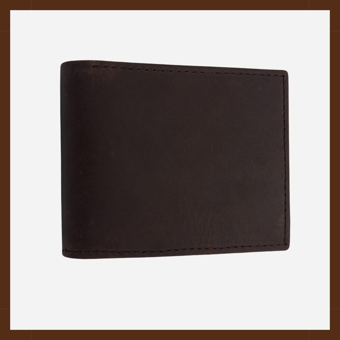 Classic Bifold Genuine Leather Wallet – Slim, Durable & Everyday Essential