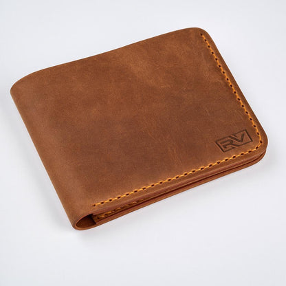Premium Handcrafted Leather Minimalist Wallet – Slim Front Pocket Card Holder