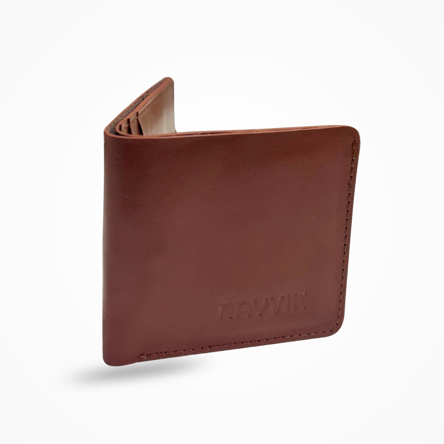 Premium Rayvik Genuine Leather Wallet for Men – Slim Bifold with Elegant Gift Box