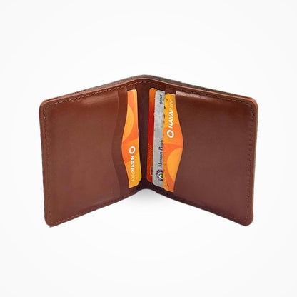 Premium Rayvik Genuine Leather Bifold Wallet – Classic Slim Design with Elegant Gift Box